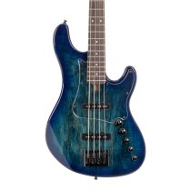 GB-Fusion 4-String Bass, Blue Burst