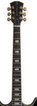 Larry Carlton H7 Left-Handed Electric Guitar, Black