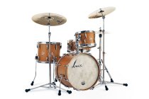 Vintage Series 3-Piece Drum Shell Pack With Mount & 20″ Bass Drum, Teak