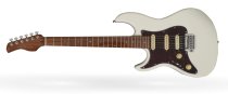 Larry Carlton S7 Left-Handed Electric Guitar, Antique White