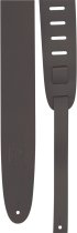 2.5” Basic Leather Guitar Strap, Brown