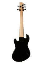 Solid Body 5-String Jet Black Fretless U-BASS