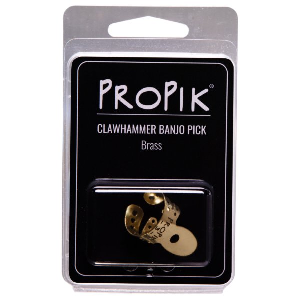 Clawhammer Banjo Fingerpick Brass (Single)