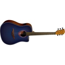 Tramontane Special Dreadnought Cutaway Acoustic / Electric Guitar, Blue Burst