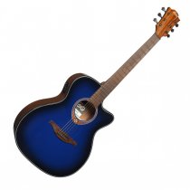 Tramontane Special Auditorium Cutaway Acoustic / Electric Guitar, Blue Burst