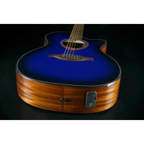 Tramontane Special Auditorium Cutaway Acoustic / Electric Guitar, Blue Burst