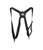 90" Dual Slider Percussion Strap, Black