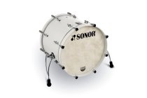 SQ1 Series 20" x 16" Bass Drum, Satin Pure White