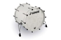 SQ1 Series 22″ x 17.5″ Bass Drum, Satin Pure White