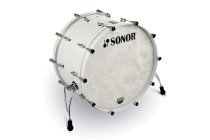 SQ1 Series 24″ x 14″ Bass Drum, Satin Pure White