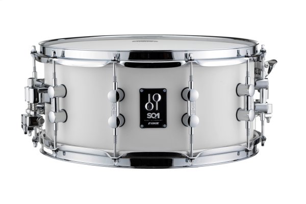 SQ1 Series Snare Drum 6.5" x 14'',Satin Pure White