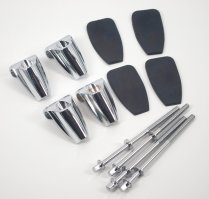 Pro Bass Drum Claw Set (4-Piece)