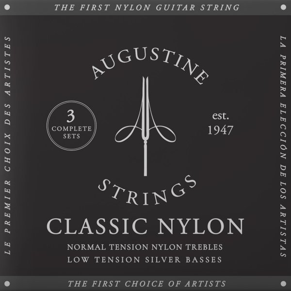 CLASSIC/BLACK - LOW TENSION (3-Pack)