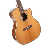 Essence Series Grand Auditorium Acoustic Guitar, Natural Semi Gloss