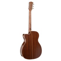 Essence Series OM Cutaway Acoustic Guitar, Natural Semi Gloss