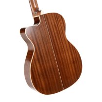 Essence Series OM Cutaway Acoustic Guitar, Natural Semi Gloss