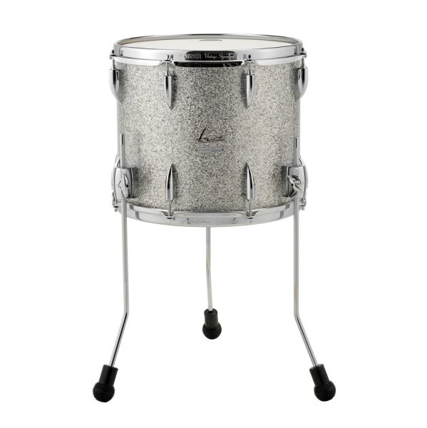 Vintage Series 18" x 16" Floor Tom, Vintage Silver Glitter