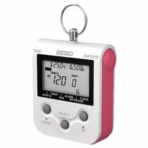 Compact Multi-Function Pink Metronome