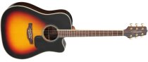 Dreadnought Cutaway Acoustic-Electric Guitar, Sunburst