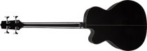 G Series Acoustic Electric Bass Guitar, Venetian Cutaway, Black