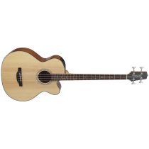 G Series Acoustic Electric Bass Guitar, Venetian Cutaway, Natural