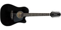 Dreadnought Acoustic Guitar, Black