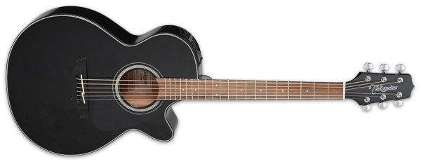 FXC Cutaway Acoustic-Electric Guitar, Black