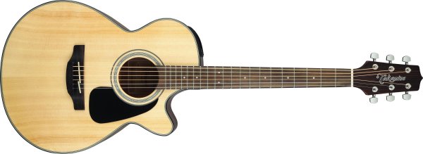 FXC Cutaway Acoustic-Electric Guitar, Natural