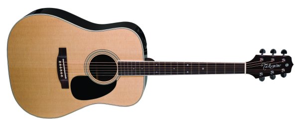 Pro Series Glenn Frey Dreadnought Acoustic Electric Guitar, Natural with Case