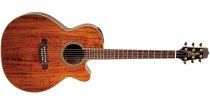 Pro Series NEX All Koa Acoustic Electric Guitar, Natural with Case