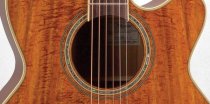 Pro Series NEX All Koa Acoustic Electric Guitar, Natural with Case