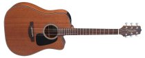 All-Mahogany Dreadnought Acoustic-Electric w/ Cutaway