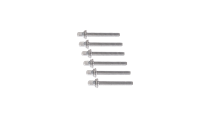 Tension Rod 1-5/8 Inch 6/Pack