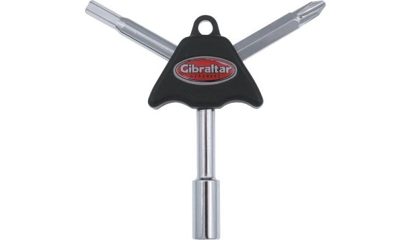 Tri-Key Drum Key Tool