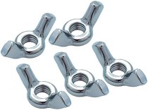 8mm Lt Duty Wing Nut 5/Pack