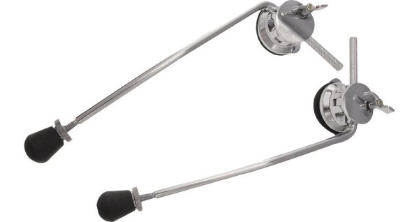 Medium Weight Bass Drum Spurs With Bracket, pair