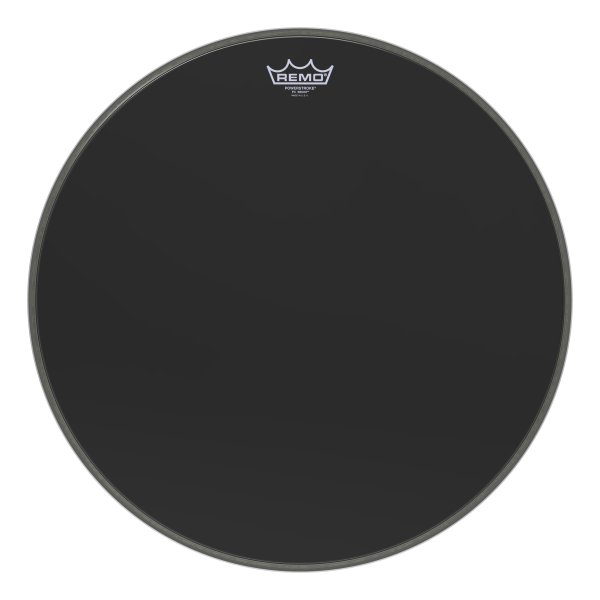 20" Powerstroke P3 Ebony Bass Drumhead