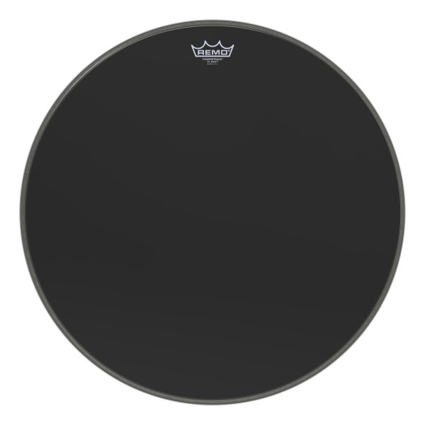 22" Powerstroke P3 Ebony Bass Drumhead