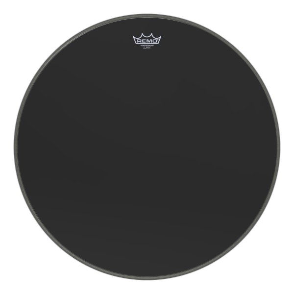 24" Powerstroke P3 Ebony Bass Drumhead