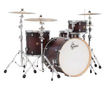 Catalina Maple Series 4-Piece Drum Shell Pack, Satin Deep Cherry Burst