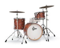 Catalina Club 3 Piece Drum Shell Pack, Satin Walnut Glaze