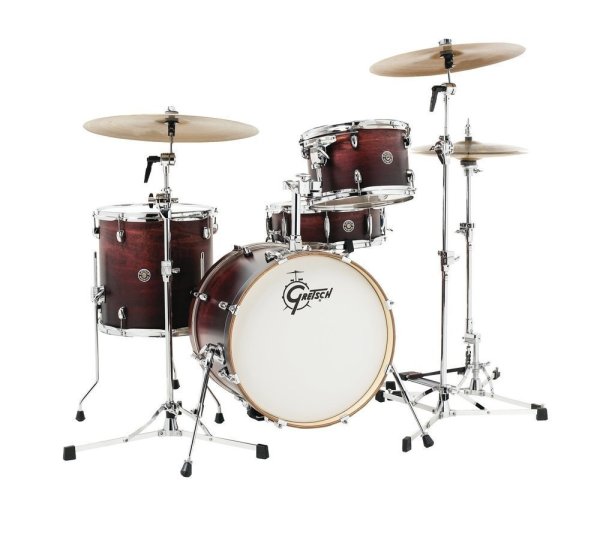 Catalina Club 4 Piece Drum Shell Pack, Satin Antique Fade