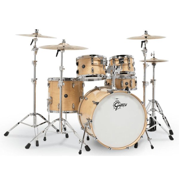 Renown Gloss Natural 4pc Drum Kit