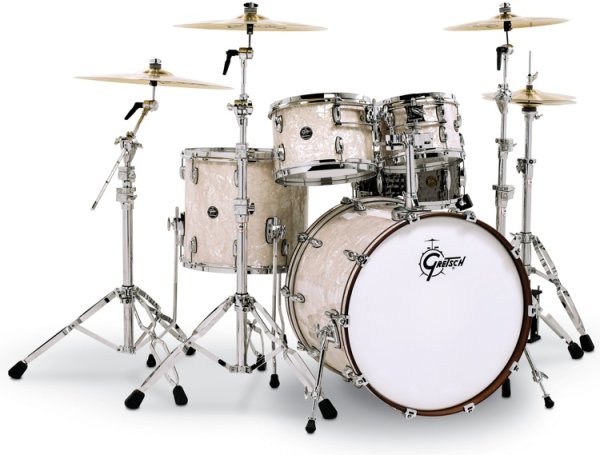 Renown 5 Piece Drum Shell Pack, Vintage Pearl