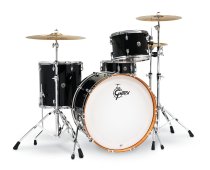 Catalina Club 4 Piece Drum Shell Pack, Piano Black