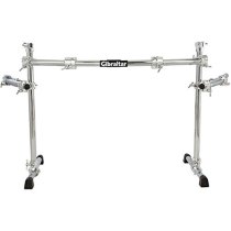 Chrome Series 40-Inch Curved Rack with 24-Inch Curved Wings RMAA Mounts