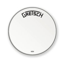 22" Broadkaster Logo Coated Bass Drum Head