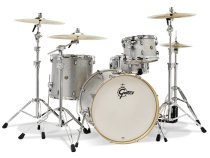 Catalina Maple Series 4-Piece Drum Shell Pack, Silver Sparkle