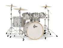 Catalina Maple 7-Piece Drum Shell Pack, Silver Sparkle