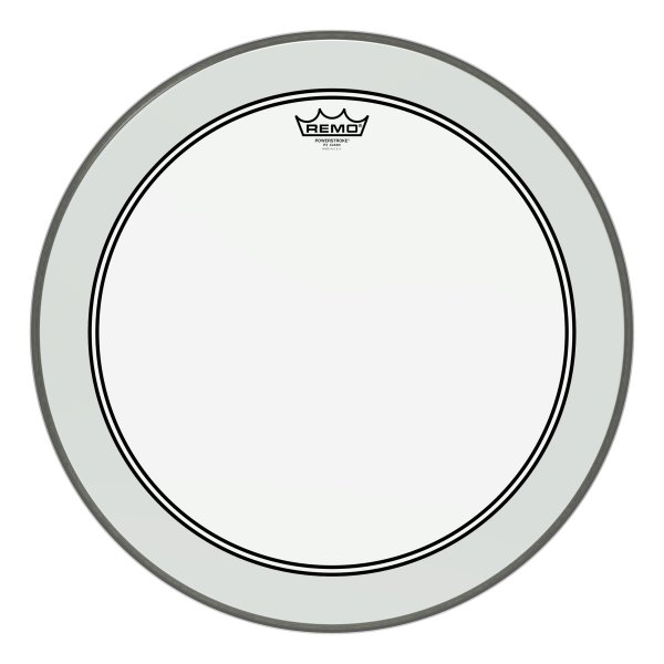 Powerstroke 3 20 inch Ambassador Clear Bass Drum Head